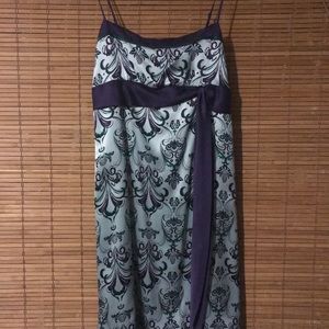 To The Max Muti-Color Paisley Print Cocktail Dress